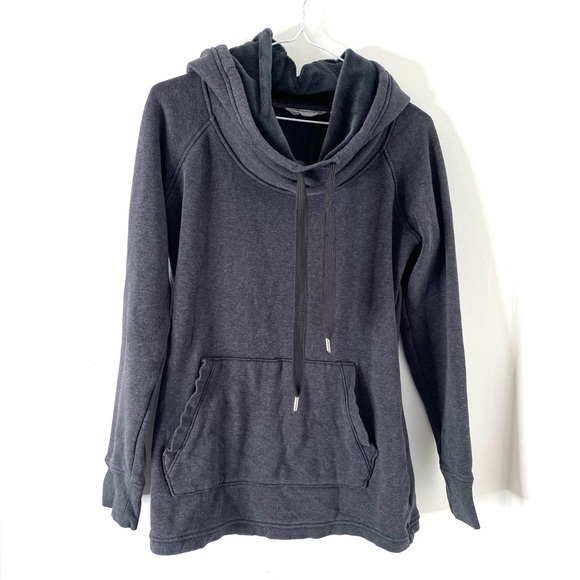 Athleta Grey Plush Lined Hoodie - Picture 1 of 8